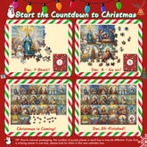 Calendrier de l'Avent Puzzle Jigsaw de la Vie de Jésus 1000 Pièces